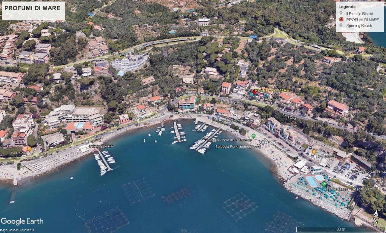 Profumi Di Mare Διαμέρισμα Πόρτο Βένερε Εξωτερικό φωτογραφία